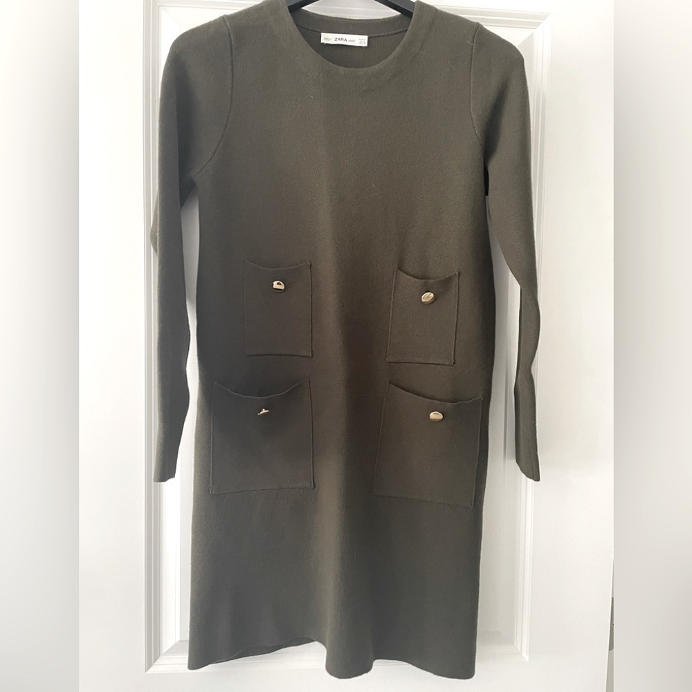 ZARA Knit Sweater Dress